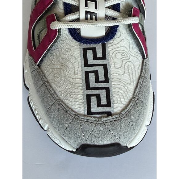 Versace Men\'s Trigreca Barocco Sneakers White 11.5 US (44.5) IT DSU8094 IT NIB main image 4